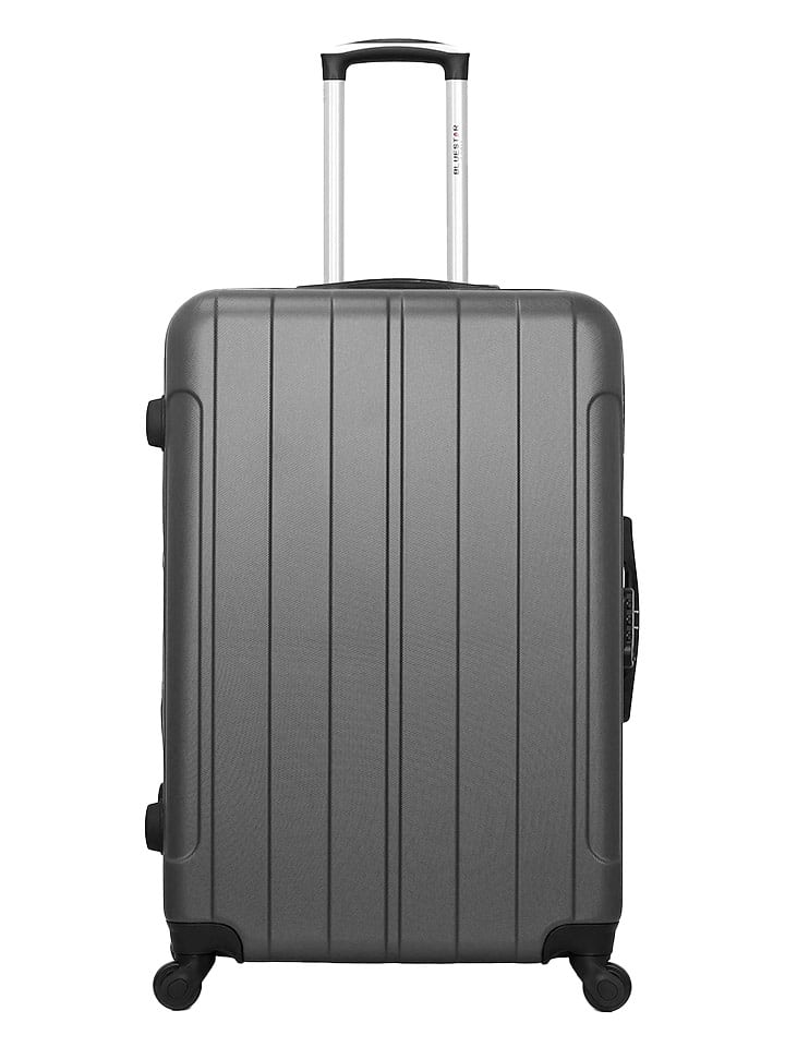 BlueStar Walizka "Napoli" w kolorze szarym - 47 x 75 x 29 cm rozmiar: onesize