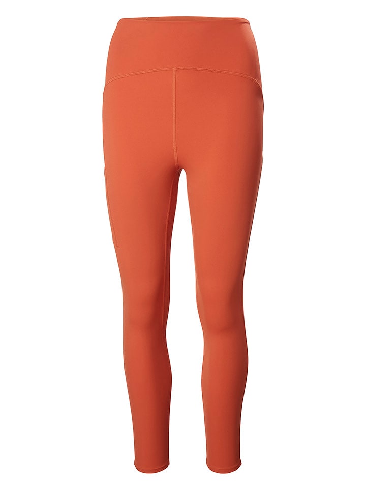 Helly Hansen Legginsy funkcyjne w kolorze pomarańczowym rozmiar: S