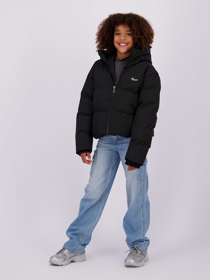 Vingino Kurtka pikowana "Tezia" w kolorze czarnym rozmiar: 116