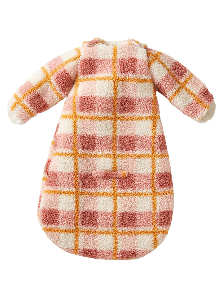 vertbaudet Śpiworek zimowy w kolorze pomarańczowym rozmiar: 56-68