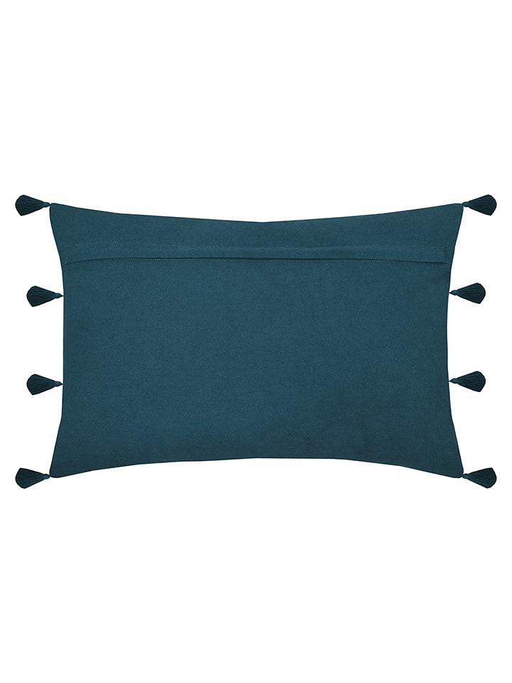 STOF France Poduszka "Uniola" w kolorze biało-granatowym - 40 x 60 cm rozmiar: onesize