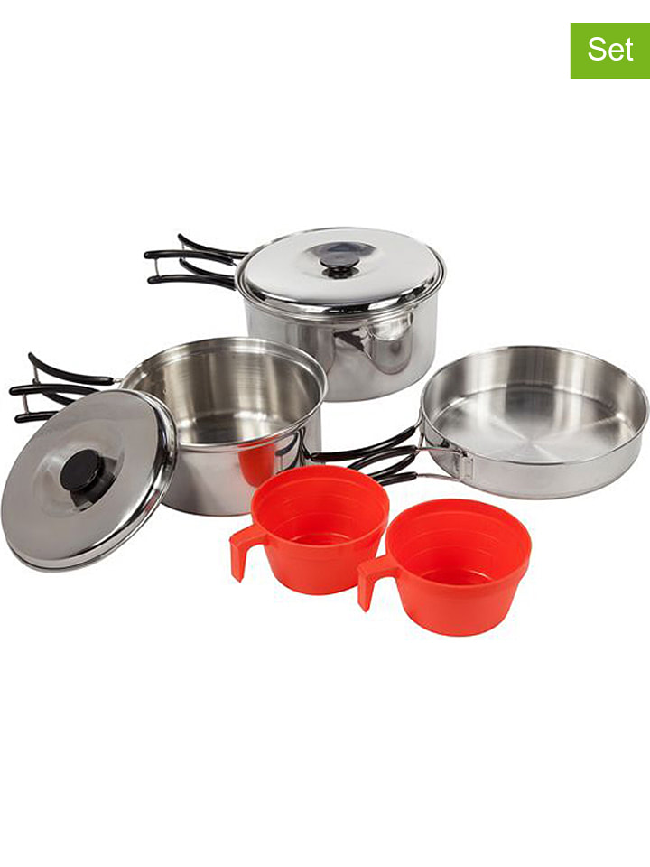 Regatta 6-częściowy zestaw w kolorze srebrnym do gotowania rozmiar: onesize