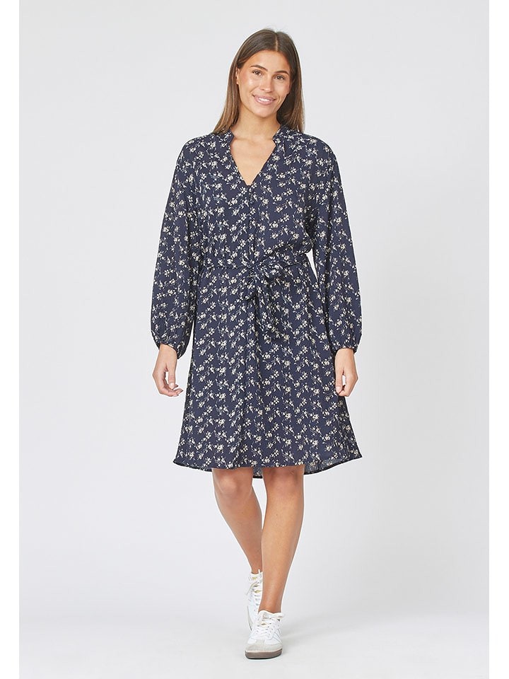 SisterS point Sukienka w kolorze granatowym rozmiar: L