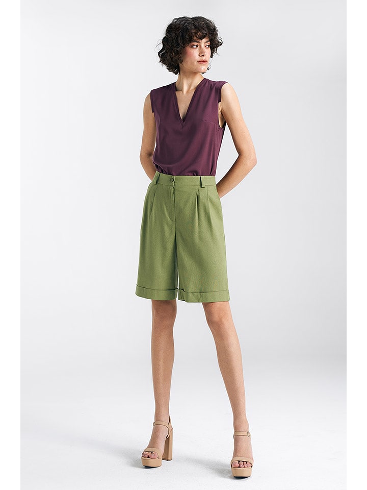 Nife Szorty w kolorze zielonym rozmiar: 38