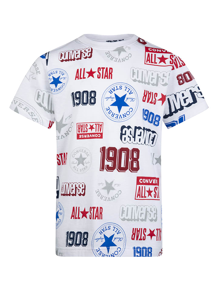 Converse Koszulka w kolorze białym rozmiar: 158-170