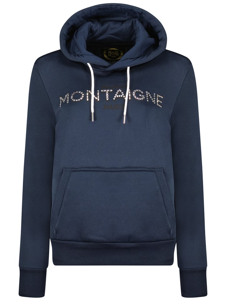 Maison Montaigne Bluza "Gontaigne" w kolorze granatowym rozmiar: S