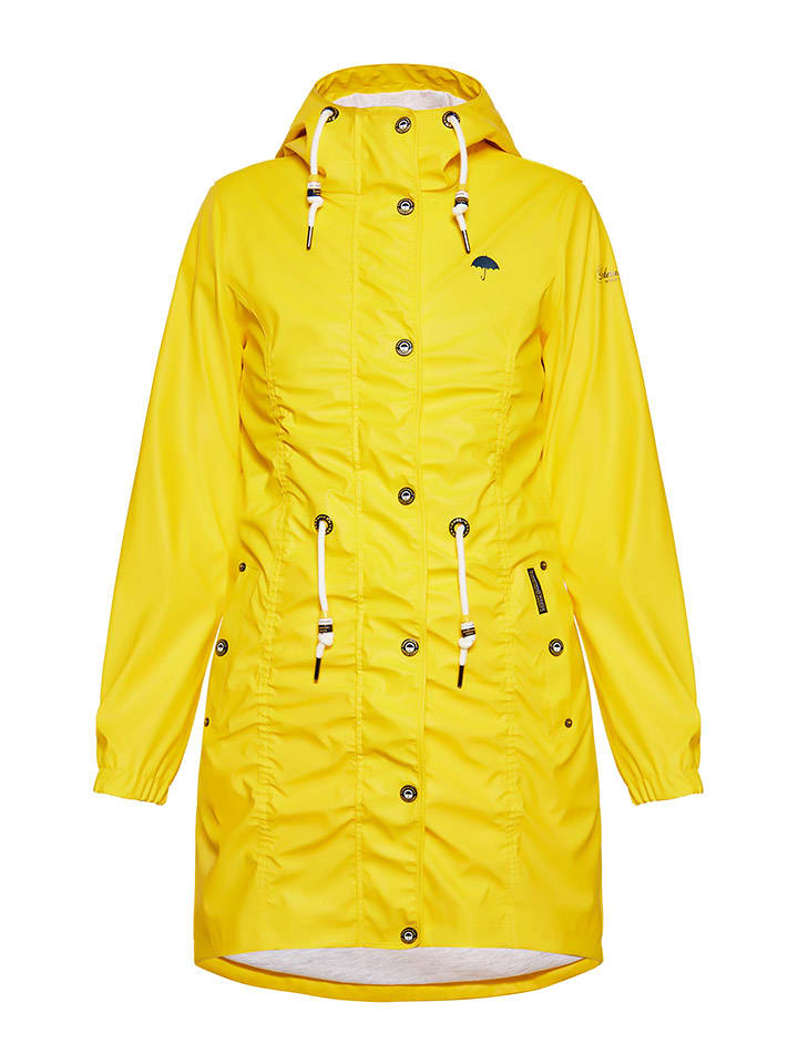 Schmuddelwedda Płaszcz przeciwdeszczowy w kolorze żółtym rozmiar: S