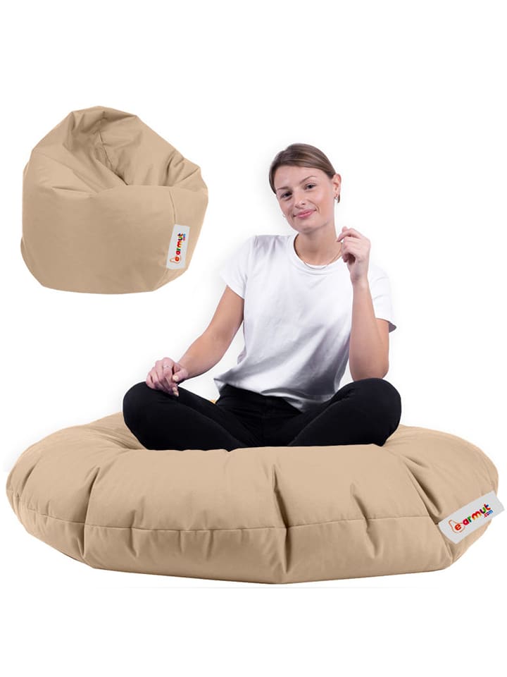 Evila Worek "Iyzi" w kolorze beżowym do siedzenia rozmiar: onesize