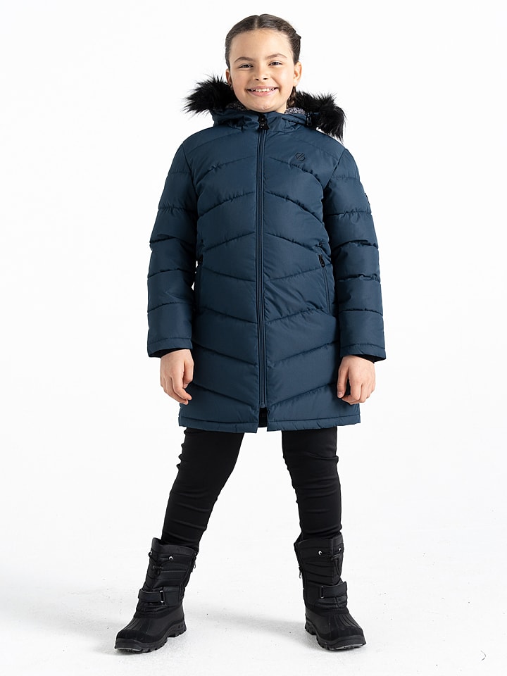 Dare 2b Płaszcz pikowany "Girl Striking III" w kolorze granatowym rozmiar: 152