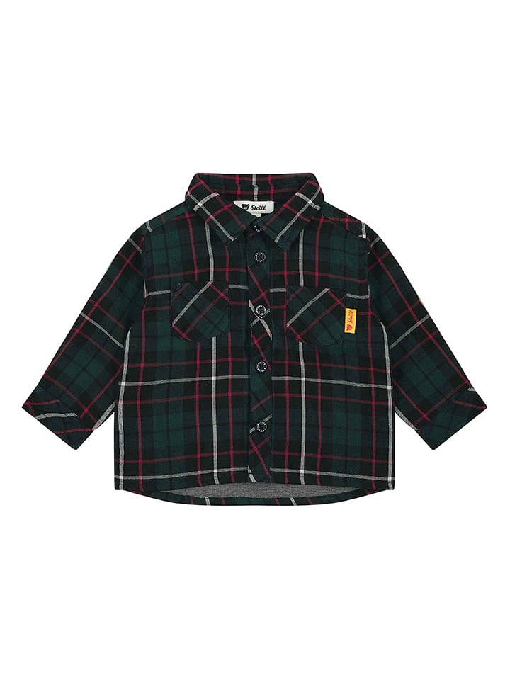 Steiff Koszula w kolorze zielonym rozmiar: 80