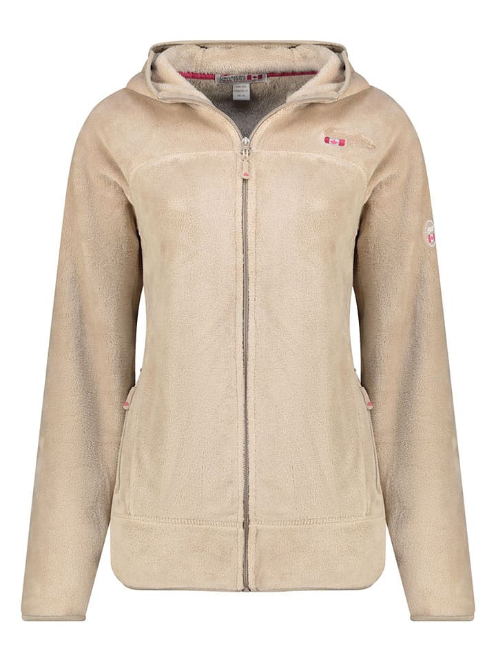 Canadian Peak Kurtka polarowa "Upaloodeak" w kolorze beżowym rozmiar: 128