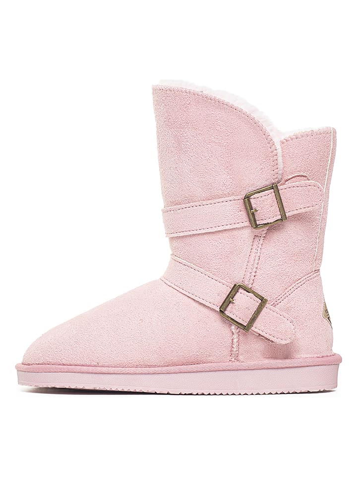 ISLAND BOOT Botki zimowe "Candace" w kolorze jasnoróżowym rozmiar: 36