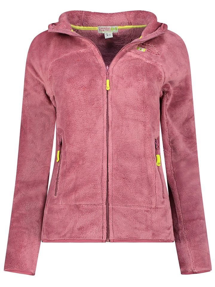 Canadian Peak Kurtka polarowa "Upaloodeak" w kolorze jasnoróżowym rozmiar: XXL