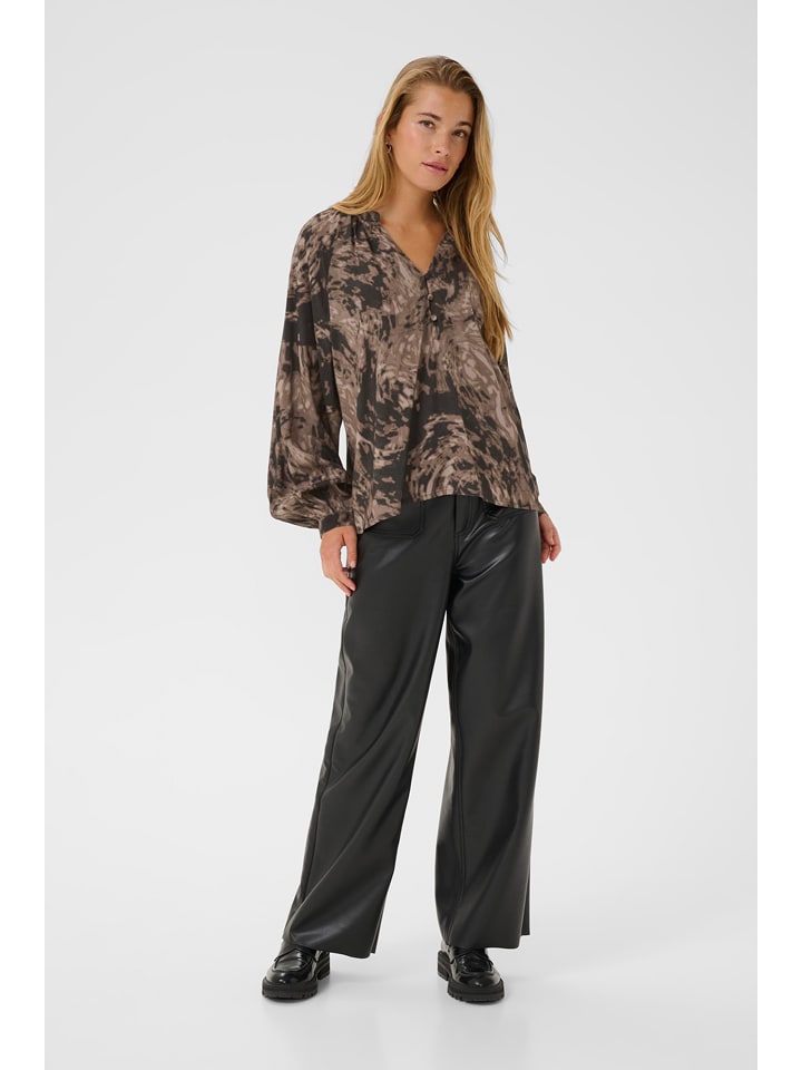 Kaffe Bluzka w kolorze brązowym rozmiar: 44