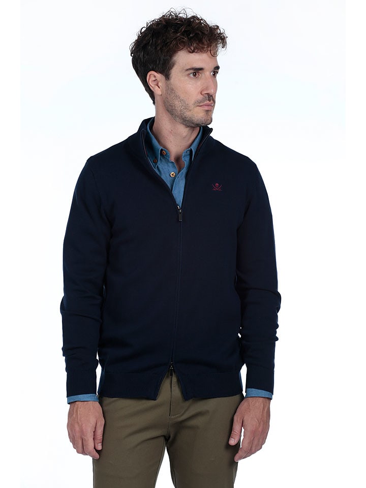 The Time of Bocha Kardigan w kolorze granatowym rozmiar: L