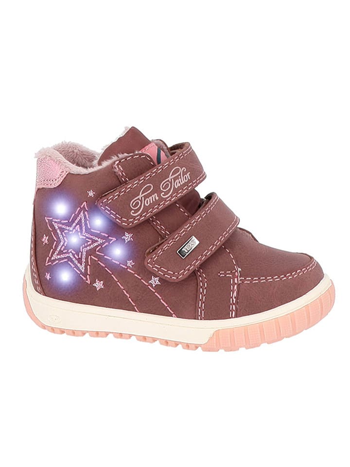 Tom Tailor Botki w kolorze różowym rozmiar: 34