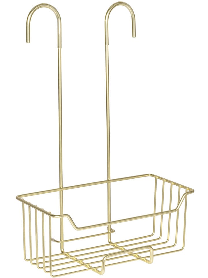Wenko Półka prysznicowa w kolorze złotym - 25 x 36 x 14 cm rozmiar: onesize