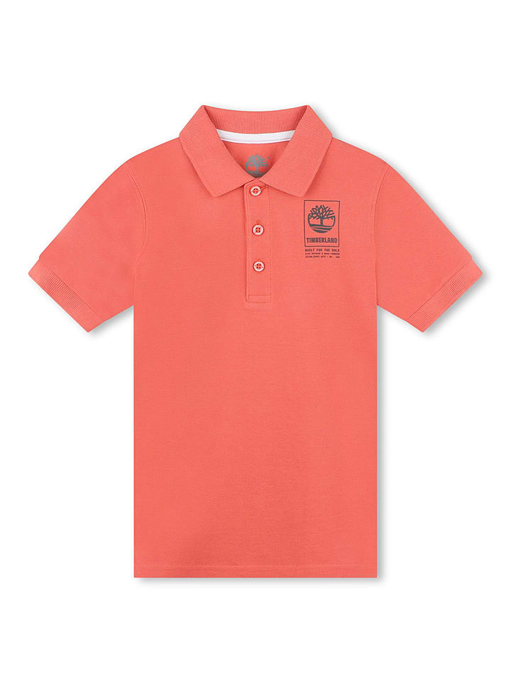 Timberland Koszulka polo w kolorze koralowym rozmiar: 128