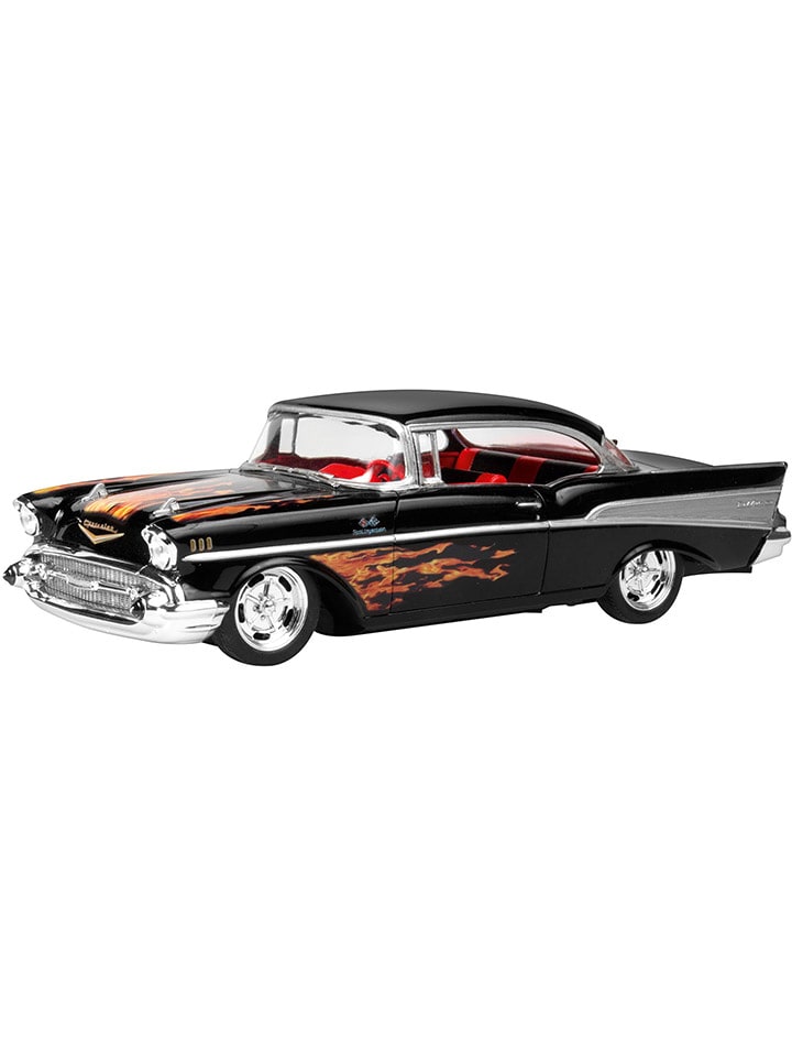 Revell Model "1957 Chevy Bel Air" w kolorze czarnym do złożenia - 10+ rozmiar: onesize