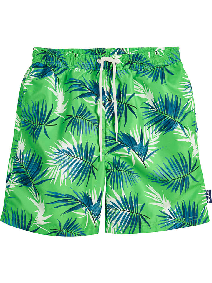 Playshoes Szorty kąpielowe w kolorze zielonym rozmiar: 122/128