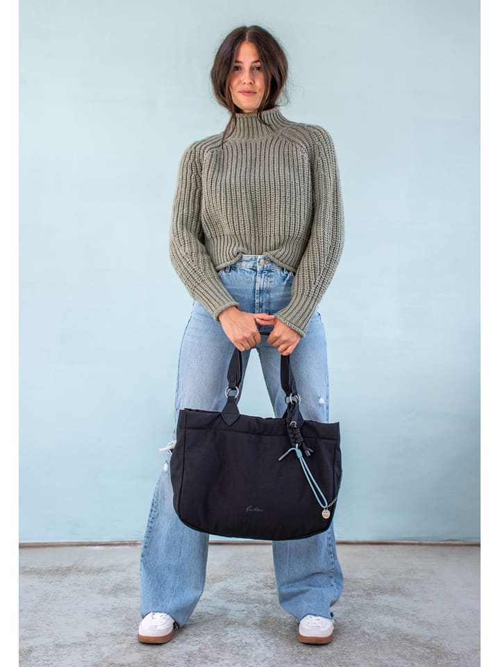 Fritzi aus Preußen Shopper bag "Izzy" w kolorze czarnym - 42 x 29 x 15 cm rozmiar: onesize