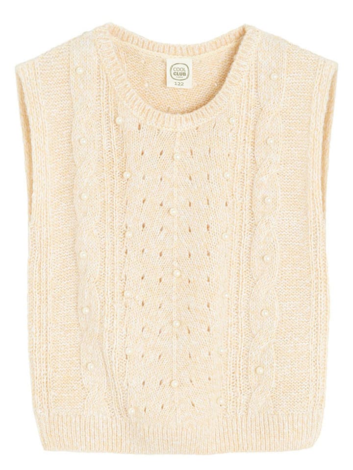 COOL CLUB Bezrękawnik w kolorze kremowym rozmiar: 110