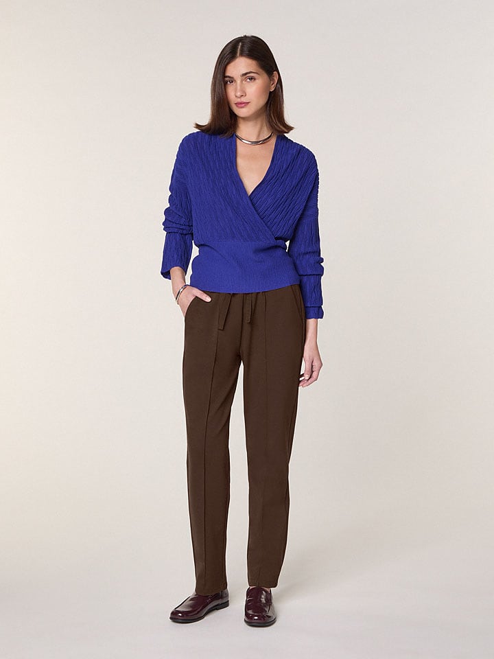 Rodier Wełniany sweter w kolorze niebieskim rozmiar: XL