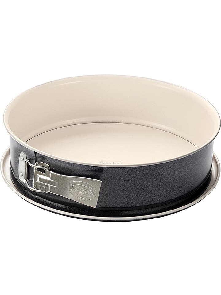 Dr. Oetker Tortownica "Bake Trend" w kolorze antracytowo-białym - Ø 28 cm rozmiar: onesize