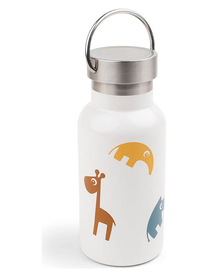 done by deer Butelka termiczna "Deer friends" w kolorze białym - 350 ml rozmiar: onesize