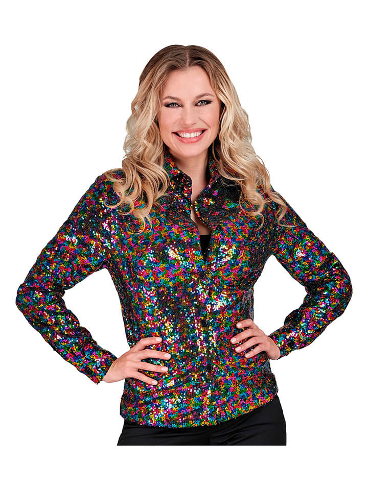 Carnival Party Bluzka kostiumowa "Party" ze wzorem rozmiar: L/XL