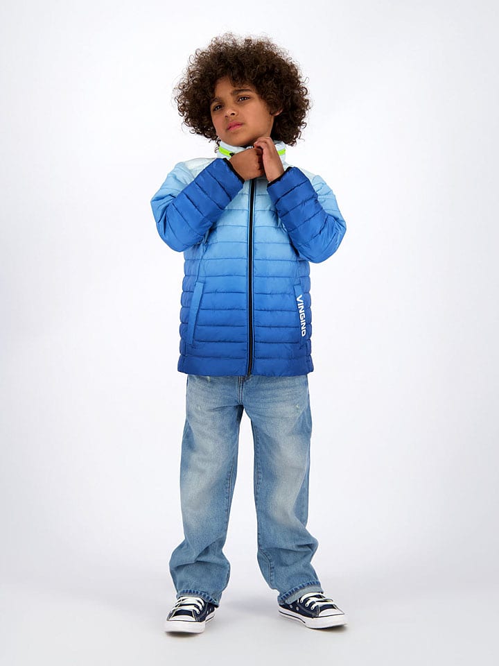 Vingino Kurtka pikowana "Travel" w kolorze niebieskim rozmiar: 116