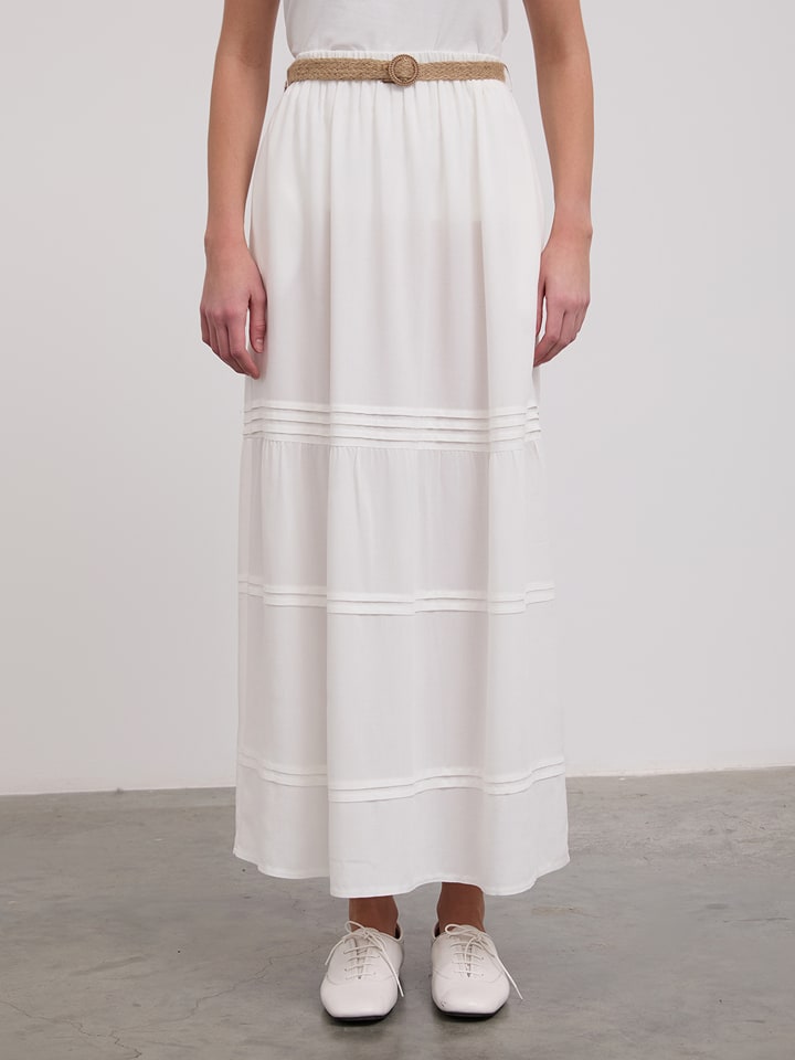 BGN Spódnica w kolorze białym rozmiar: 36