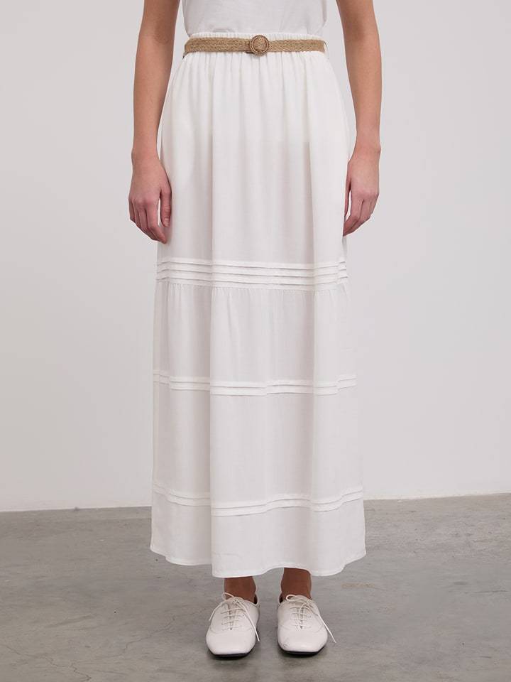 BGN Spódnica w kolorze białym rozmiar: 36