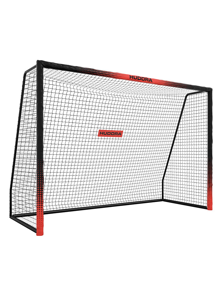 Hudora Bramka "Pro Tect 300 Advanced" w kolorze czarnym do piłki nożnej - 6+ rozmiar: onesize