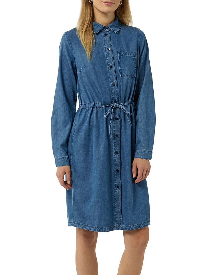 s.Oliver Sukienka dżinsowa w kolorze niebieskim rozmiar: 34