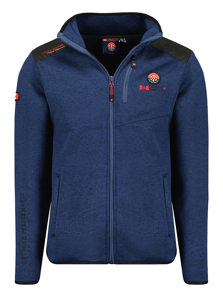 Canadian Peak Kurtka polarowa w kolorze niebieskim rozmiar: 3XL