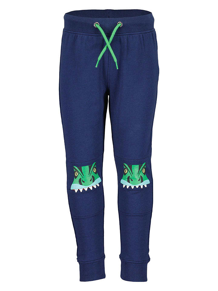 Blue Seven Spodnie dresowe w kolorze granatowym rozmiar: 92