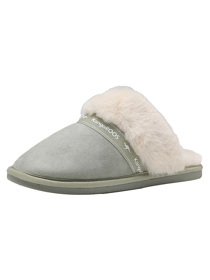 Kangaroos Kapcie "K-HSW Nami" w kolorze khaki rozmiar: 40