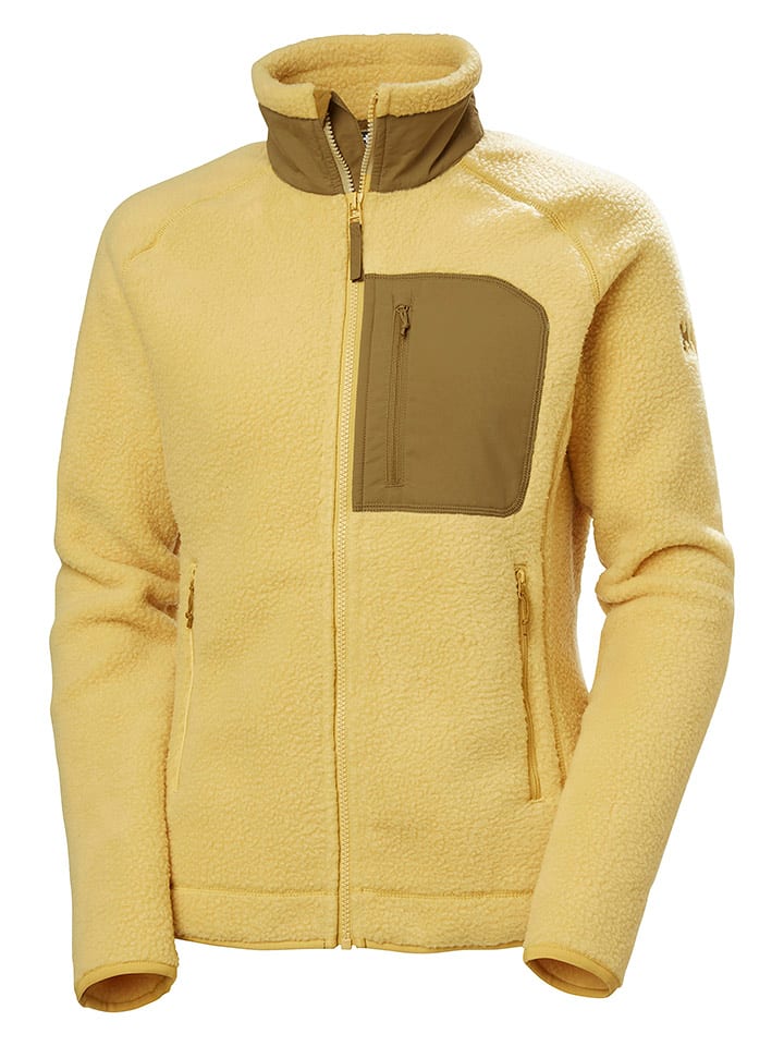 Helly Hansen Kurtka polarowa "Imperial Pile Block" w kolorze żółtym rozmiar: XL