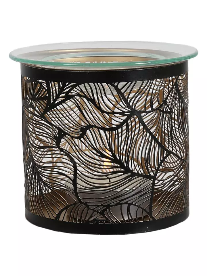 Woodbridge Kominek zapachowy "Botanicals" w kolorze czarnym - wys. 10,5 x Ø 10,5 cm rozmiar: onesize