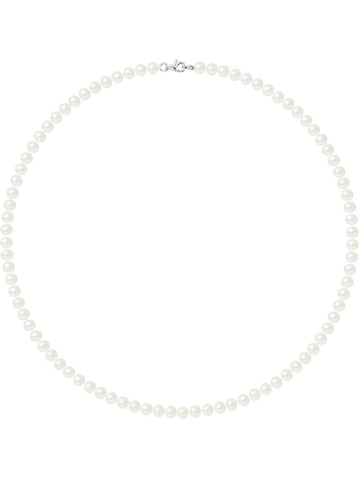 Pearline Naszyjnik perłowy w kolorze białym - dł. 42 cm rozmiar: onesize