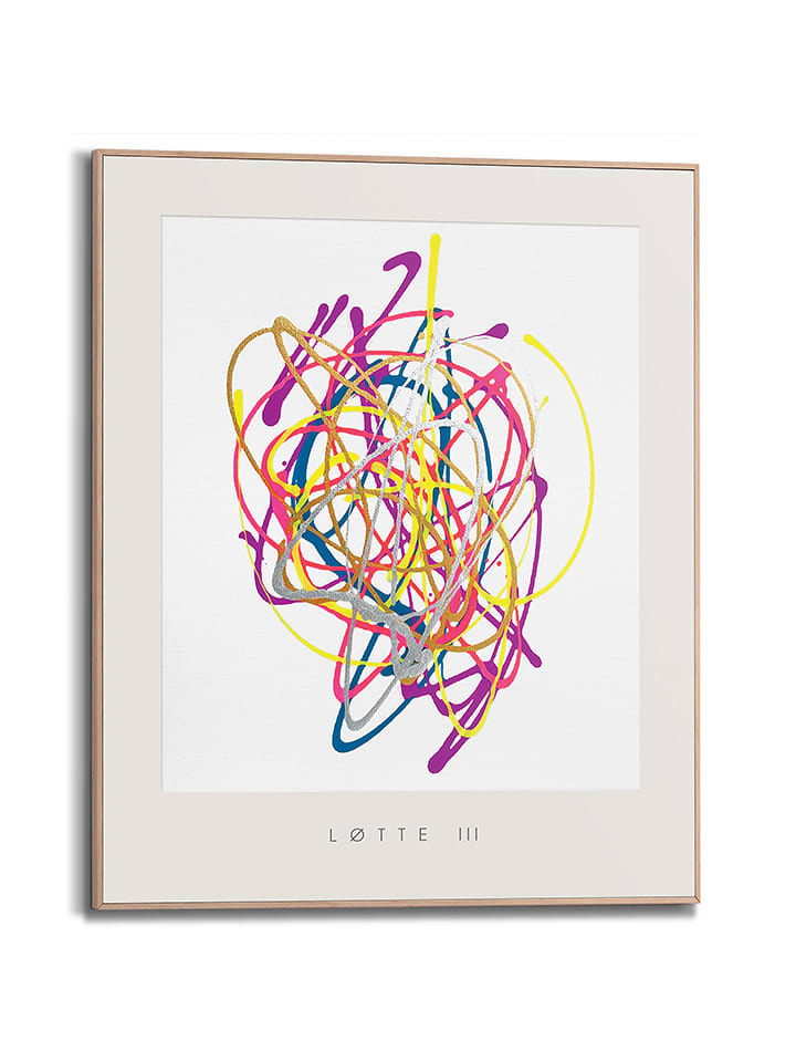 Orangewallz Druk artystyczny w ramce rozmiar: 40x50 cm