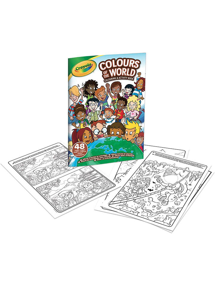 Crayola Kolorowanka "Colours of the World" - 3+ rozmiar: onesize