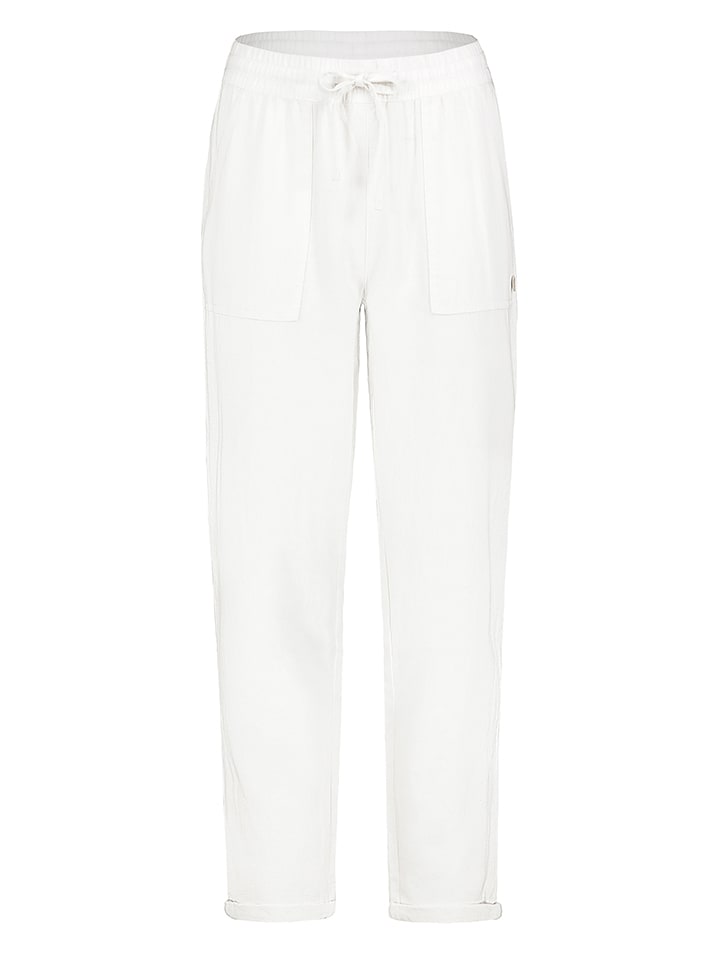 Eight2Nine Spodnie w kolorze białym rozmiar: XXL