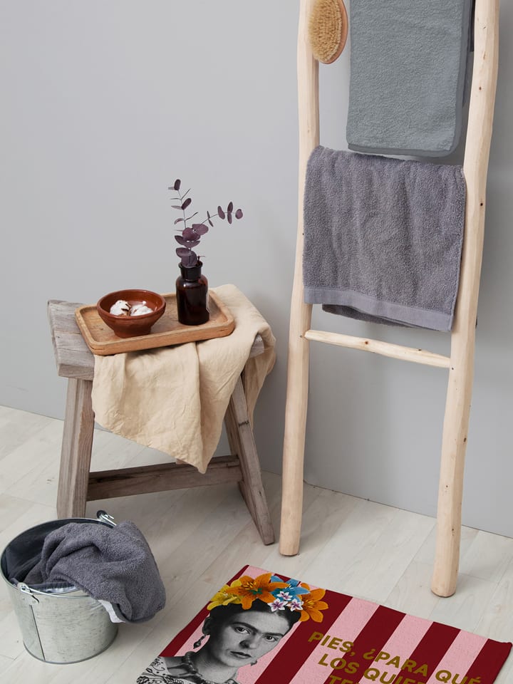 Madre Selva Dywanik łazienkowy w kolorze czerwono-jasnoróżowym - 40 x 60 cm rozmiar: onesize