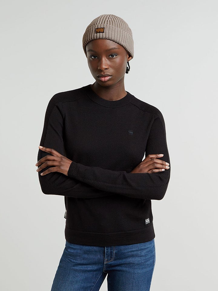 G-Star Sweter w kolorze czarnym rozmiar: S