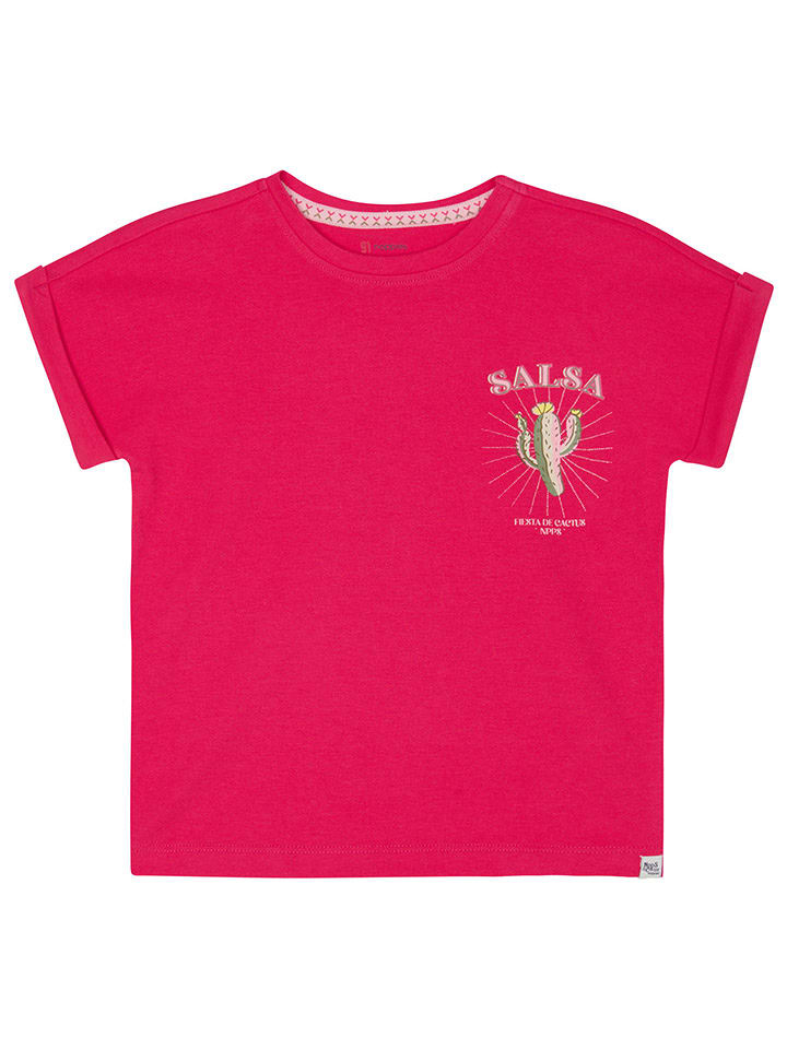 Noppies Koszulka "Naverre" w kolorze różowym rozmiar: 104