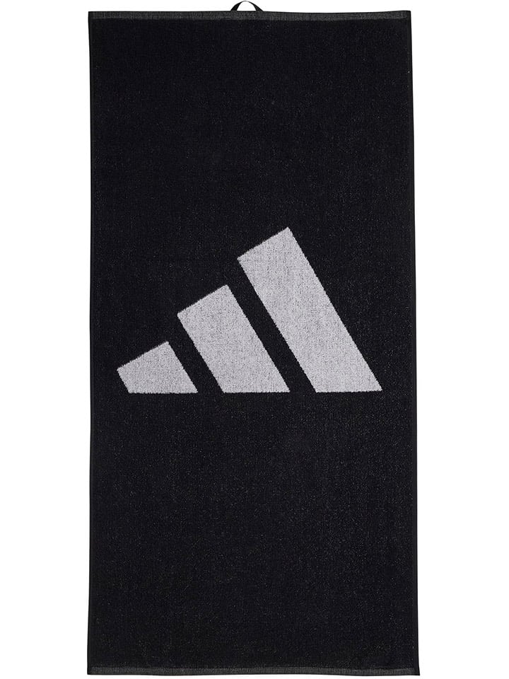 adidas Ręcznik kąpielowy "3Bar" w kolorze czarnym rozmiar: onesize