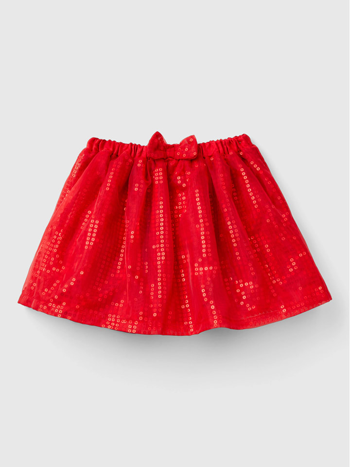 Benetton Spódnica w kolorze czerwonym rozmiar: 90