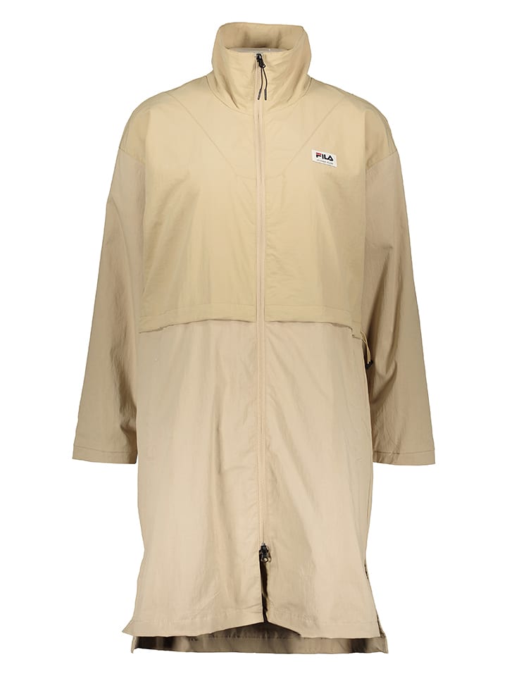 Fila Płaszcz przeciwdeszczowy w kolorze beżowym rozmiar: M